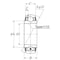 Ntn NTN UK215D1, Ball Insert Bearing  75 Mm Id X 130 Mm Od X 44 Mm W Adapter Mounted UK215D1 - alternate 2